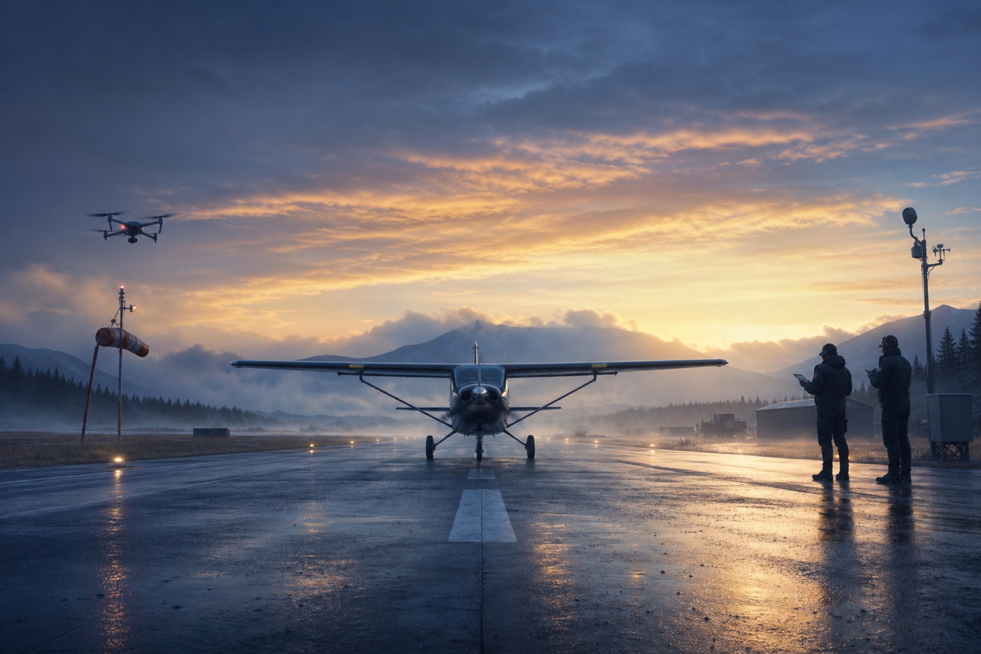 Aviation base operations concept