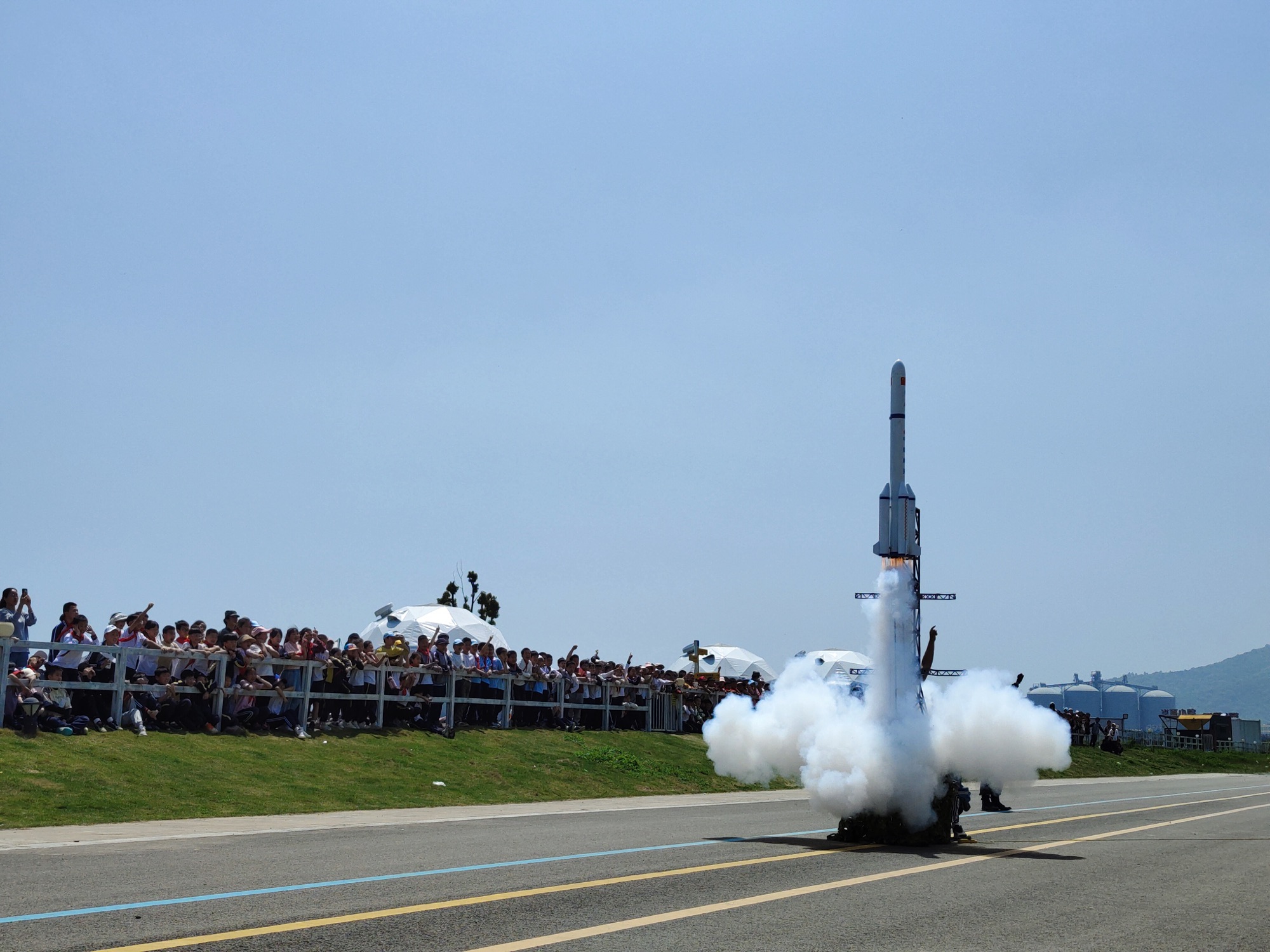Public aviation and science event